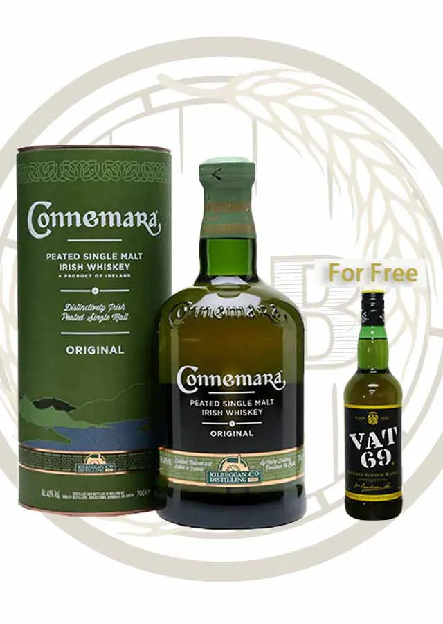 Connemara Peated with a Vat 69 for free