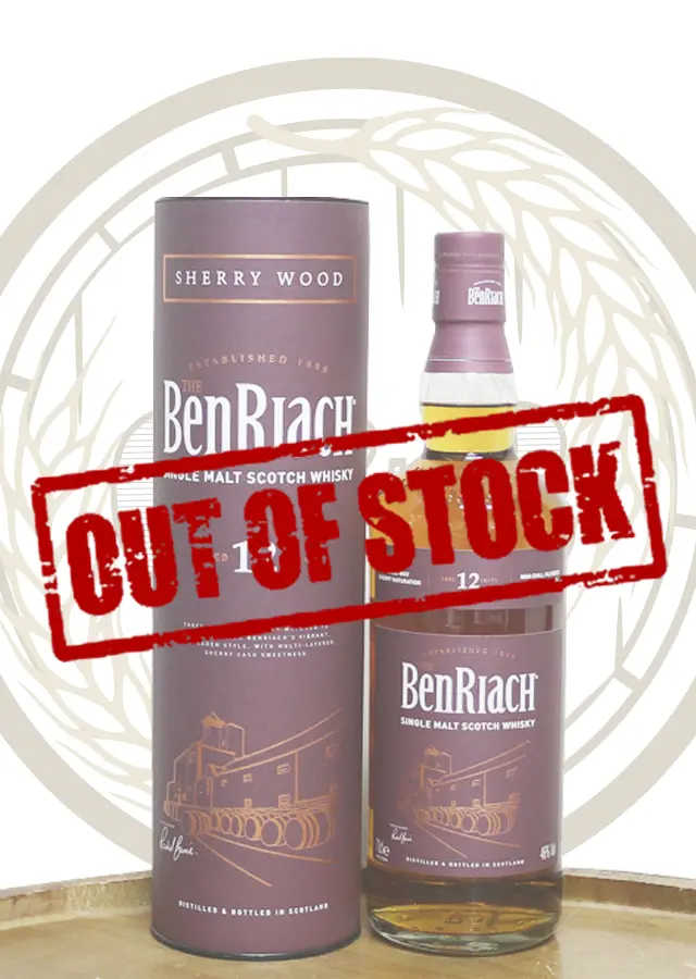 Benriach 12 YO Sherry Wood-Oak and Barley Buy Whisky in China