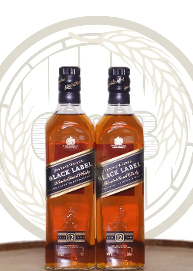 Johnnie Walker Black Label 2本セット　古酒 Johnnie Walker Black Label 2本セット 古酒