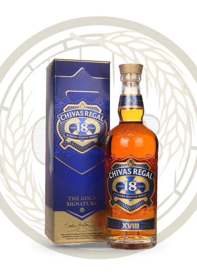 CHIVAS REGAL 18年 ゴールドサインチャー Chivas Regal Aged 18 Years Gold Signature Blended Scotch