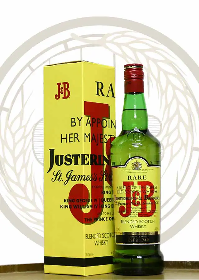 J&B (Justerini & Brooks) Rare Blended Scotch Whisky Review 