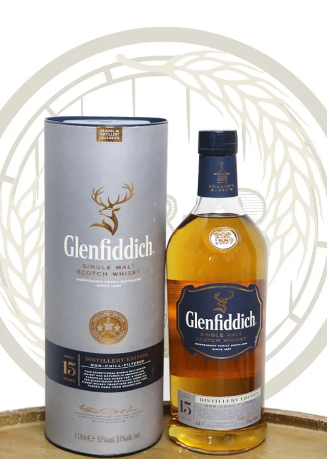 Glenfiddich 15 Distillery Edition-Oak and Barley Buy Whisky in China