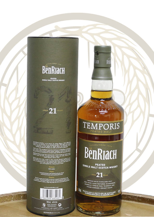 Benriach 21 Temporis Peated