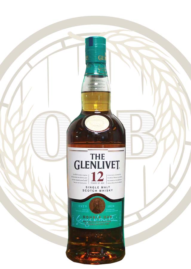Glenlivet 12 Double Oak Scotch Whisky Single Malt