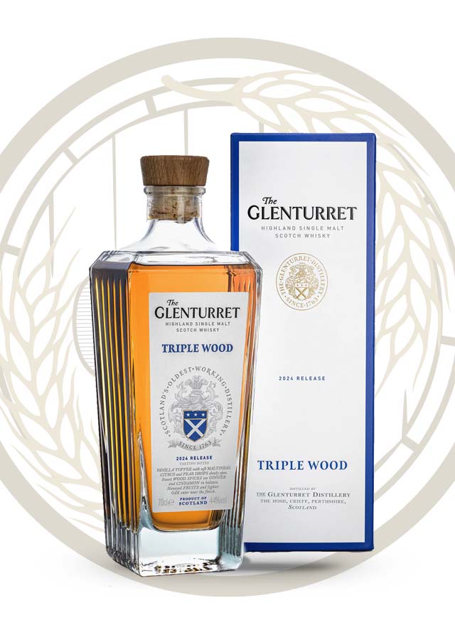 The Glenturret Triple Wood 2024 Release Whisky